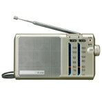 【送料無料】パナソニック FM/AM 2バンドラジオ RF-U150A-S [RFU150AS]