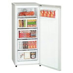 【ポイント2倍】【送料無料】パナソニック 121L 冷凍庫 NR-FZ121A-S [NRFZ121AS]冷凍室が手狭・・・こんなお宅にプラス1台。小さく置けてたっぷり入る冷凍庫。