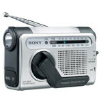 【送料無料】SONY 手回し充電ラジオ ICF-B03 S [ICFB03S]