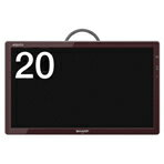 【ポイント2倍】【送料無料】シャープ 20V型ハイビジョン液晶テレビ フリースタイル AQUOS LC20F5R [LC20F5R]AQUOS フリー宣言。アンテナコンセントのない所へも、置き方自由に。