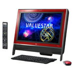 【送料無料】NEC スタンダード一体型デスクトップ Kual VALUESTAR N PC-VN370HS3ER [PCVN370HS3ER]