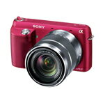 【ポイント2倍】【送料無料】SONY デジタル一眼カメラ・標準ズームレンズキット α NEX-F3KP [NEXF3KP]美しさにこだわるなら、APS-Cクオリティー。小型・軽量デジタル一眼カメラ。