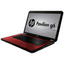 ヒューレット・パッカード(HP) スタンダードノートブック HP Pavilion g6-1314TU ソノマレッド A9R50PA-AAAA [A9R50PAAAAA]スマートでシンプルなフォルムと毎日をもっと快適にする充実のスペック。