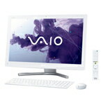 【送料無料】SONY 高機能一体型デスクトップ VAIO Lシリーズ SVL24118FJWI [SVL24118FJWI]