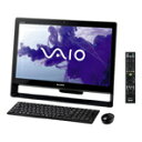 【送料無料】SONY 高機能一体型デスクトップ VAIO Jシリーズ VPCJ248FJ/B [VPCJ248FJB]