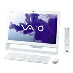 【送料無料】SONY 高機能一体型デスクトップ VAIO Jシリーズ VPCJ248FJ/W [VPCJ248FJW]