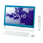 【送料無料】SONY 高機能一体型デスクトップ VAIO Jシリーズ VPCJ249FJ/L [VPCJ249FJL]