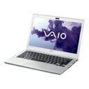 薄型アルミボディ、Ultrabook。こちらは、優待購入プログラム対象機種です。【ポイント5倍】【送料無料】SONY ウルトラブック VAIO Tシリーズ SVT13119FJS