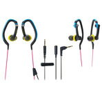 【ポイント2倍】オーディオテクニカ 耳掛け型インナーイヤーヘッドフォン ATH-CKP200MC [ATHCKP200MC]耳をホールドしてスポーツ時も安定した装着感。水洗いが可能な防水仕様。