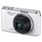 カシオ デジタルカメラ EXILIM ホワイト EX-ZR1000WE [EXZR1000WE]この心地よさは進化する。もっとサクサク撮るためのカタチへ。