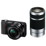 SONY デジタル一眼カメラ・ダブルズームレンズキット α ブラック NEX-3NY B [NEX3NYB]美しく撮りたい、私の毎日。表現することが、もっと好きになる、小型・軽量デジタル一眼カメラ。