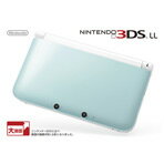 任天堂 ニンテンドー3DS LL ミント×ホワイト ミント×ホワイト SPRSMAAA [SPRSMAAA]大画面のニンテンドー3DS。 ※ACアダプタは別売です。