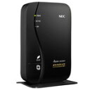 NEC 無線LANルーター Aterm ブラック PA-WG300HP [PAWG300HP]11n/11g/11b、300Mbps、有線ギガ対応のWiーFi(無線LAN)ホームルータ。
