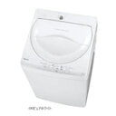 東芝 4．2kg全自動洗濯機 ピュアホワイト AW-42SM(W) [AW42SMW]パワフル浸透洗浄で驚きの白さ!