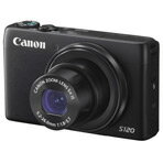 キヤノン デジタルカメラ PowerShot ブラック PSS120BK [PSS120BK]F1.8レンズ&DIGIC 6搭載。29.0mm薄型ボディー 高画質モデル。