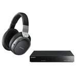 SONY ワイヤレス密閉ヘッドバンド型ヘッドフォン MDR-HW700DS [MDRHW700DS]世界初9.1 3D VPT(Virtualphones Technology)が立体的なサラウンド音場を再現。映画などのコンテンツを大迫力で楽しめるデジタルサラウンドヘッ