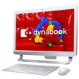 【台数限定】【送料無料】東芝 ベーシック一体型デスクトップ Kual dynabook リュクスホワイト PD5...