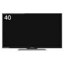 シャープ 40V型フルハイビジョン液晶テレビ フリースタイル AQUOS ブラック LC40F5B [LC40F5B]テレビが変わる。置き場所が自由、使い方が自由。