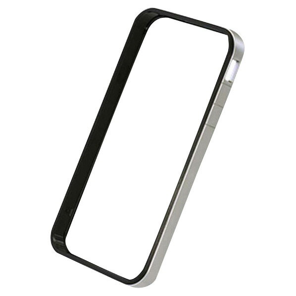 パワーサポート フラットバンパーセット iPhone 4S/4用 シルバー PHC-65 [PHC65]