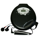 WINTECH ポータブルCDプレーヤー ブラック