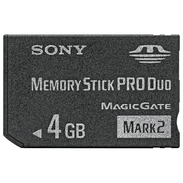 SONY メモリースティックPro Duo 4GB MS-MT4G [MSMT4G]【KK9N0D1...:edion:10013084