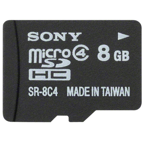 SONY microSDHCメモリカード(Class4対応・8GB) SR-8A4 [SR…...:edion:10006311