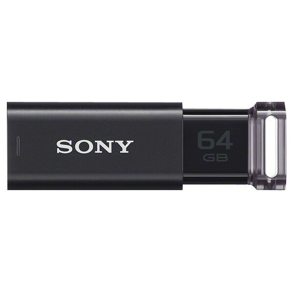 【送料無料】SONY USBメモリー(64GB) ブラック USM64GU B [USM6…...:edion:10111704