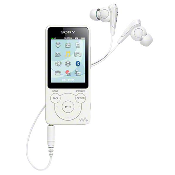 【送料無料】SONY デジタルオーディオプレーヤー(8GB) ウォークマン ホワイト NW-S14 ...:edion:10190971