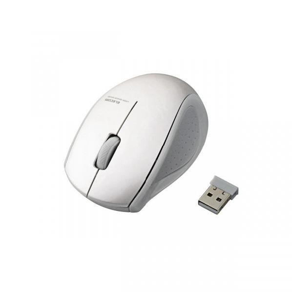 【送料無料】エレコム 3ボタン ワイヤレスレーザーマウス ホワイト M-LS10DLWH …...:edion:10182446