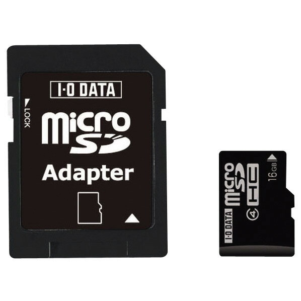 I/Oデータ microSDHCメモリカード(Class4対応・16GB) BMS-16G…...:edion:10134645