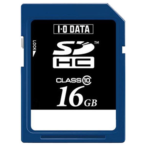 I・Oデータ 高速SDHCメモリーカード(Class 10・16GB) BSD-16G10…...:edion:10204238