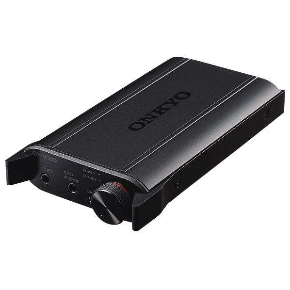 【送料無料】ONKYO ポータブルヘッドフォンアンプ DAC-HA200(B) [DACH…...:edion:10187586