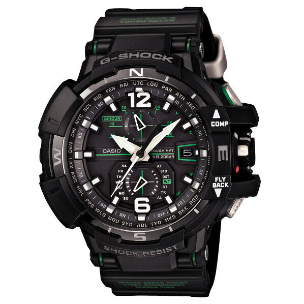 【送料無料】カシオ ソーラー電波腕時計 G-SHOCK GW-A1100-1A3JF [G…...:edion:10180250