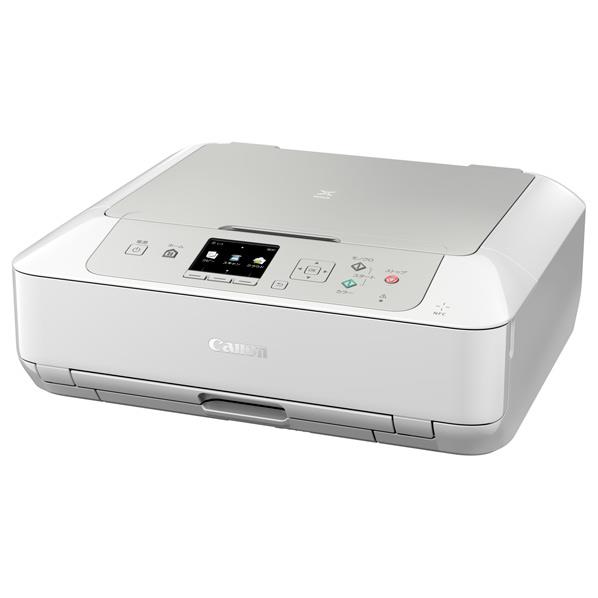 【送料無料】キヤノン インクジェットプリンター PIXUS ホワイト MG6930WH […...:edion:10335205