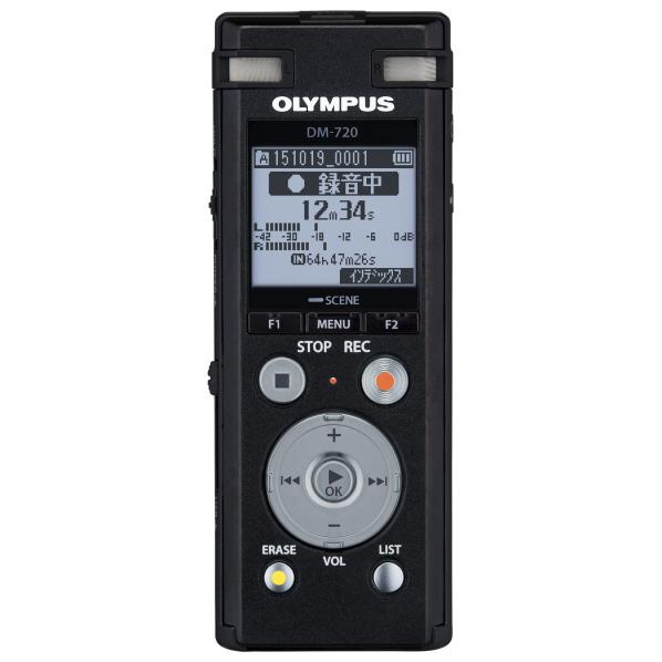 【送料無料】オリンパス ICレコーダー(4GB) Voice Trek ブラック DM-7…...:edion:10353647