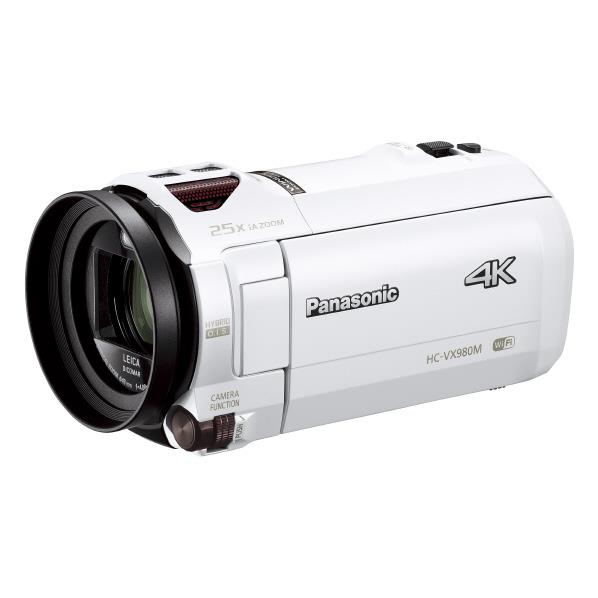 【送料無料】パナソニック デジタル4Kビデオカメラ ホワイト HC-VX980M-W [H…...:edion:10353748