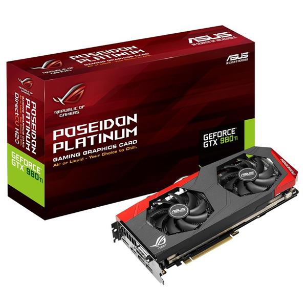 【送料無料】ASUSTEK GTX980Ti ビデオカード POSEIDON-GTX980…...:edion:10356739