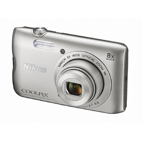 【送料無料】ニコン デジタルカメラ COOLPIX A300 シルバー COOLPIXA3…...:edion:10360193