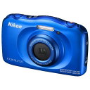 ニコン デジタルカメラ COOLPIX W100 ブルー C...