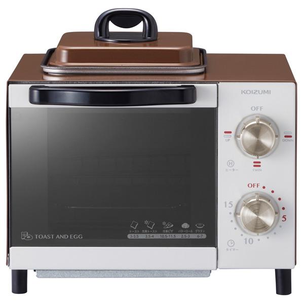 KOIZUMI オーブントースター ブラウン KO
