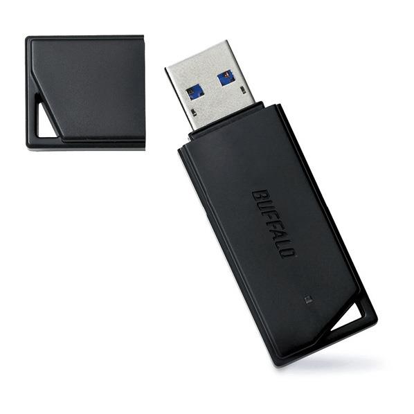 BUFFALO USB3D1(Gen1) USB3D0Ή USB[ o[f(128GB) ubN RUF3-K128GB-BK [RUF3K128GBBK]