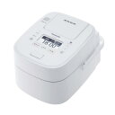 パナソニック スチーム&可変圧力IH炊飯ジャー(5.5合炊き) Wおどり炊き ホワイト SR-V