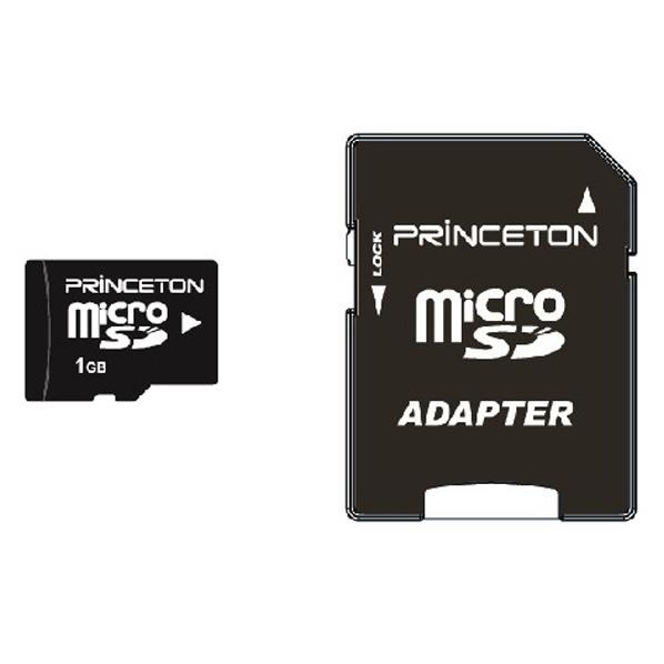 プリンストン microSDメモリーカード(1GB