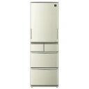 シャープ 412L 5ドアノンフロン冷蔵庫 プラズマクラスタ...