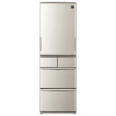 シャープ 412L 5ドアノンフロン冷蔵庫 プラズマクラスタ...