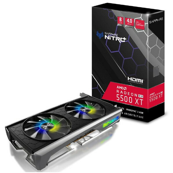 Sapphire OtBbNJ[h SAPPHIRE NITRO+ RADEON RX 5500 XT 8G GDDR6 SPECIAL EDITION 11295-05-20G [112950520G]