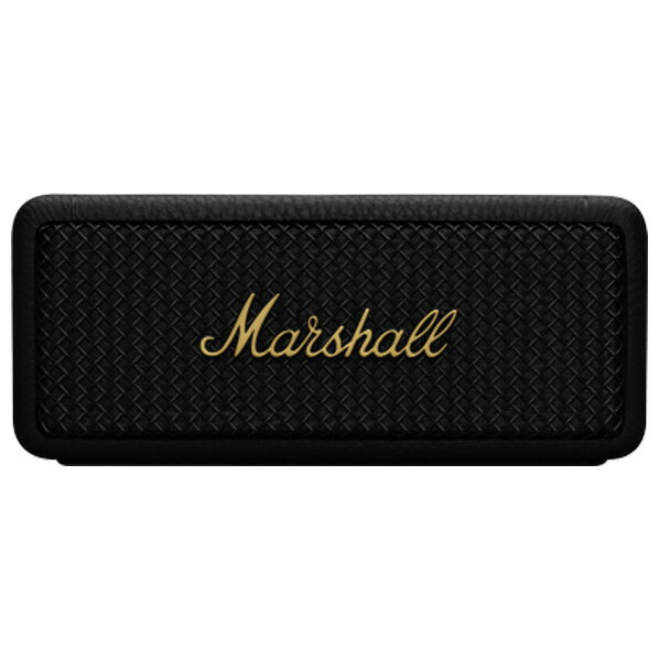 Marshall ワイヤレススピーカー EMBERTONシリーズ ブラック&ブラス <strong>EMBERTON2</strong>BLACK-AND-BRASS [<strong>EMBERTON2</strong>BLACKANDBRASS]【JPSS】
