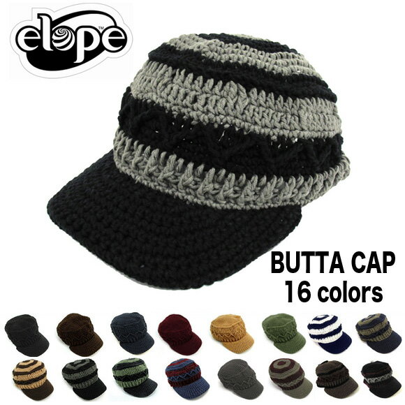 elope エロープ ブッタコットン キャップ 帽子 Butta Cotton Cap 【5250円以上で送料無料・メール便対応・ユニセックス】10P23Jul12【メール便対応】elope(エロープ)よりウールよりも被りやすいコットンを使ったキャップが登場!!