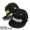 ウエストサイド BBキャップ 帽子 30060 ロサンゼルス LA NewEra ニューエラ STUSSY ステューシー スナップバック ストリート カジュアル 【送料無料・メール便不可・メンズ・レディース】02P03Dec16