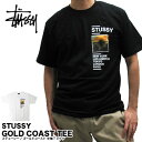 ステューシー STUSSY Tシャツ 1904015 ゴールドコースト 半袖Tシャツ GOLD COAST TEEストリート B系 ダンス スケーター 男性用 女性用 メンズ レディース メール便対応 02P03Dec16